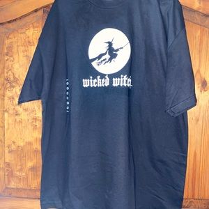 Black XXL short sleeve novelty Tee NWT